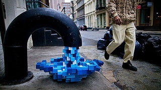 New York's Pixelated Water Flows Again